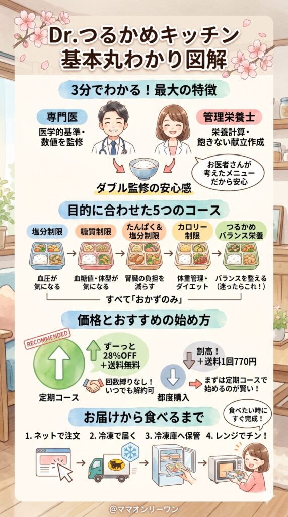 Dr.つるかめキッチンとは?まず3分で基本を理解する