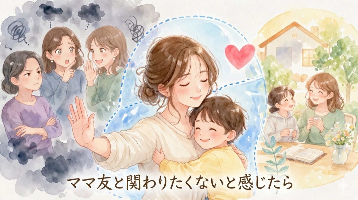 ママ友と関わりたくないと感じたら｜角を立てず孤立せずに心を守る距離感の作り方