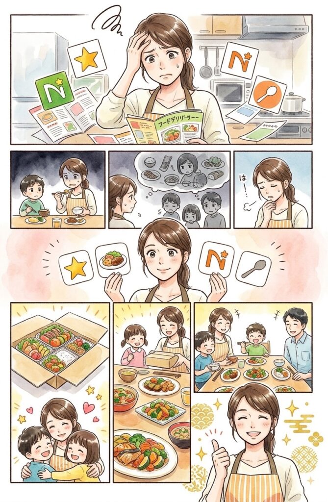 まとめ：三ツ星ファーム・ナッシュ・GREEN SPOONを徹底比較｜子育てママが本音で語る冷凍宅配食の選び方