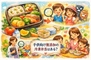 子供向け無添加の冷凍弁当はある？幼児から使える宅配サービスの選び方と安心のポイント