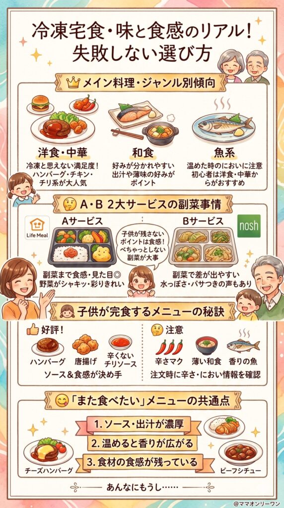 ライフミールとナッシュ 味・食感｜冷凍とは思えないと感じたメニューと残念だったメニュー
