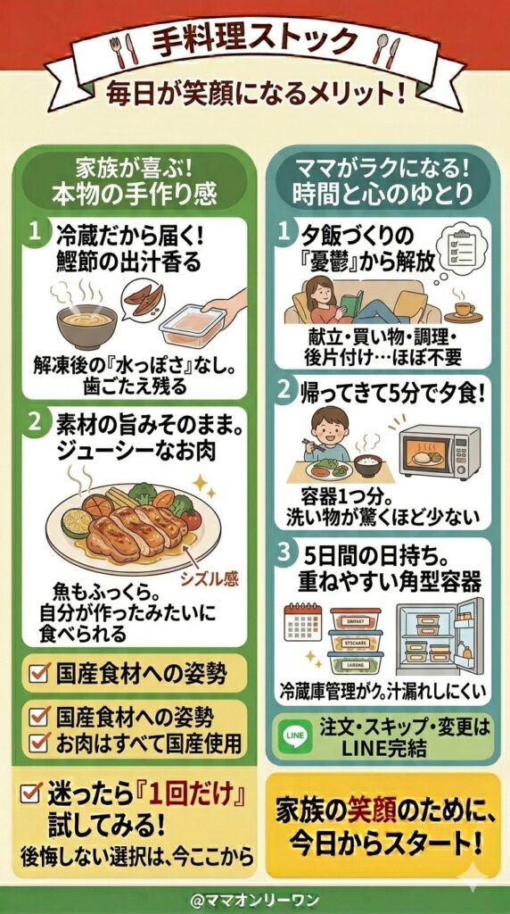 手料理ストックのデメリットと注意点｜知らずに申し込むと後悔するかもしれないこと