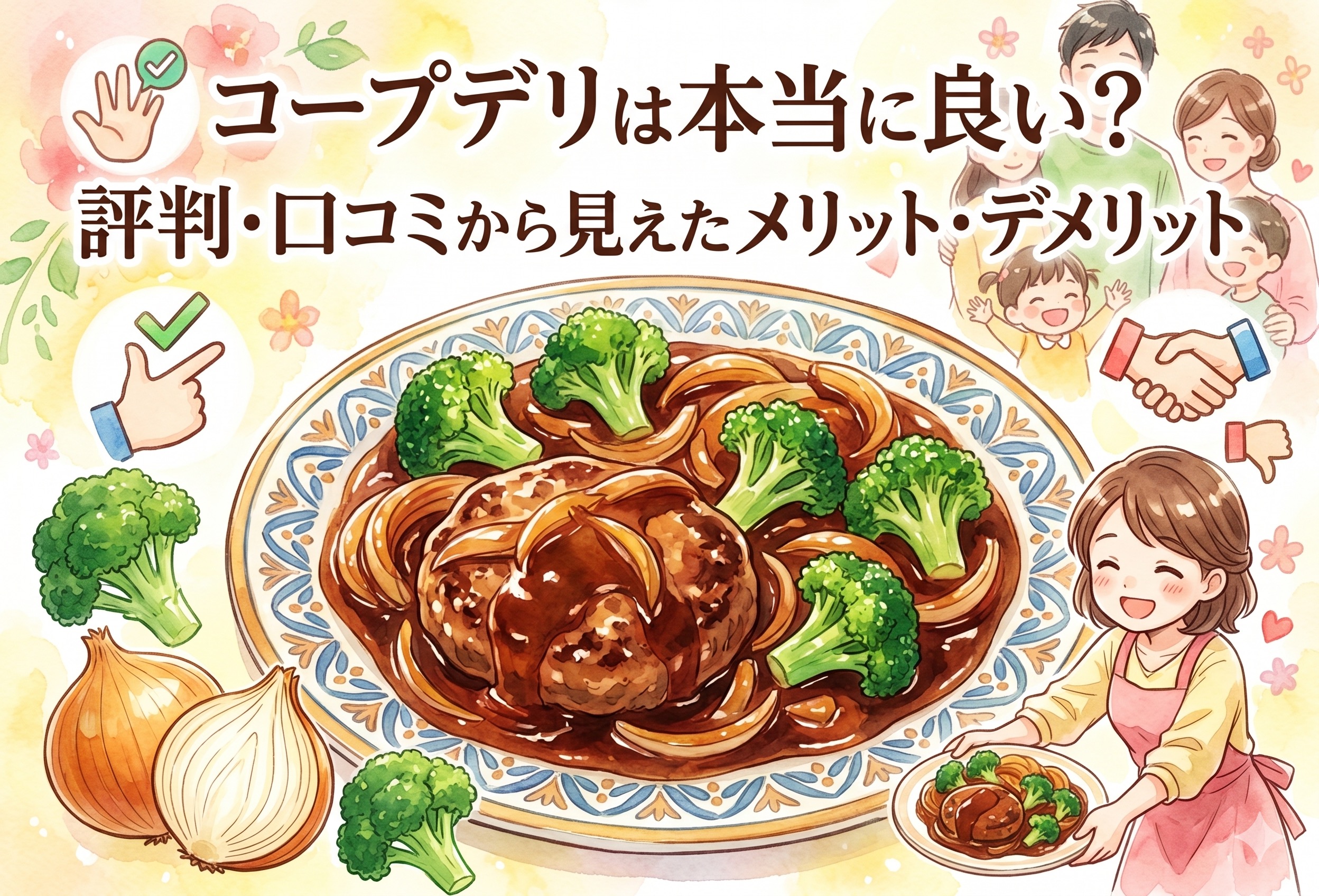 コープデリは本当に良い？評判・口コミから見えたメリット・デメリットまとめ