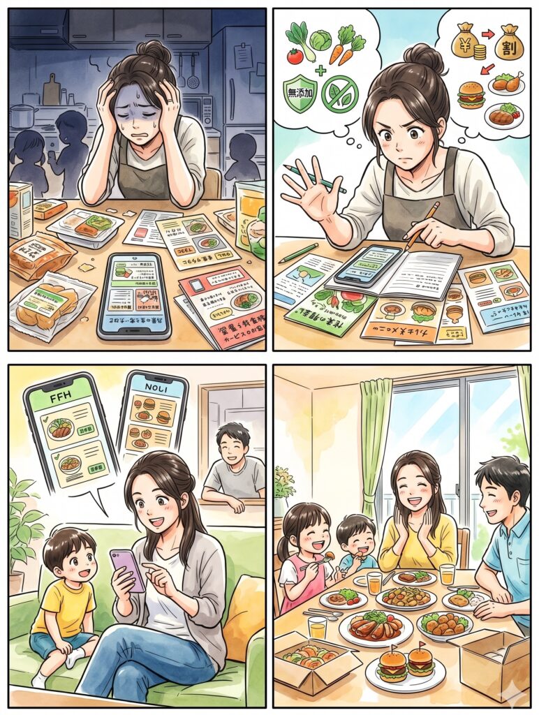 まとめ：フィットフードホームとナッシュどっちがいい？無添加・コスパ・子ども向けメニューで比較