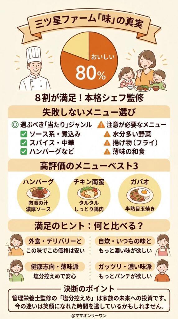 「味」の口コミを深掘りする｜まずいという声は本当か