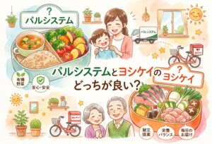 パルシステムとヨシケイのどっちが良い？｜ミールキット・安全性・離乳食・費用の違いを子育て世代向けに解説