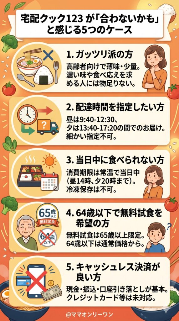 逆に「合わないかも」と感じるケース、ここだけはっきり書いておく