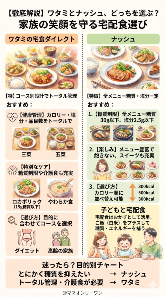 【栄養の比較】管理栄養士が設計した献立、何が守られていて何が違うのか