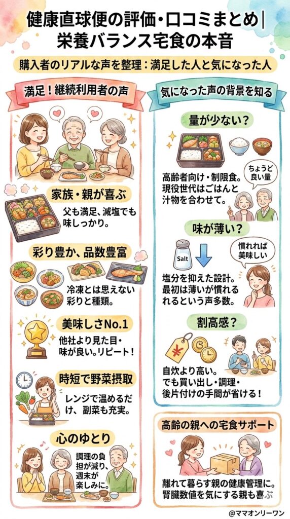 健康直球便　購入者のリアルな声を整理｜満足した人と気になった人の本音