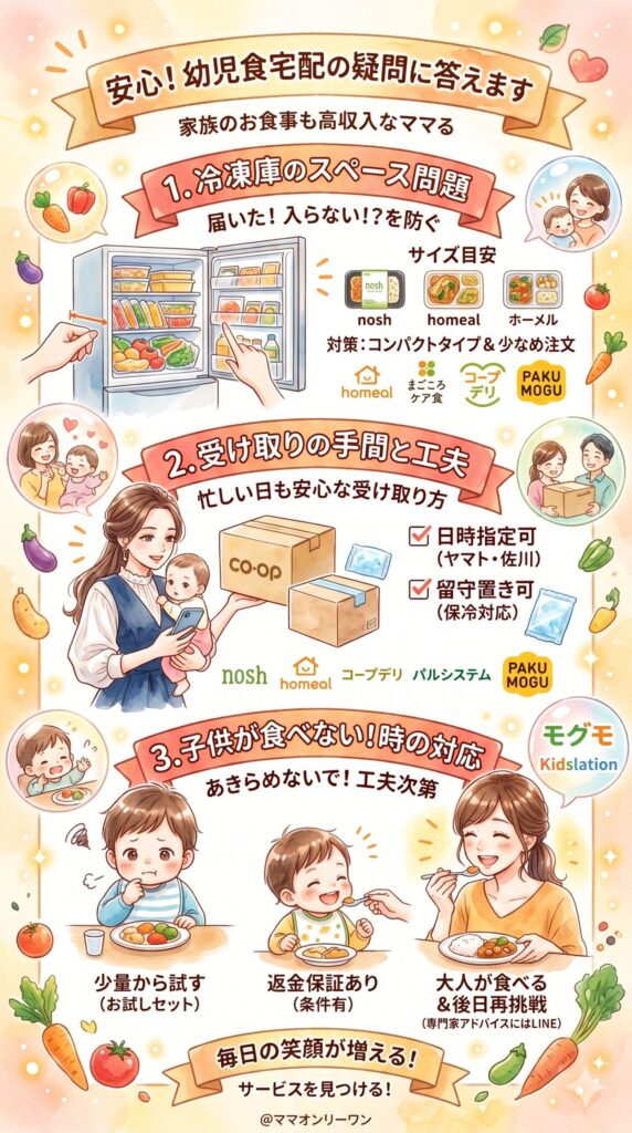 子供向け宅配弁当でよくある疑問と注意点