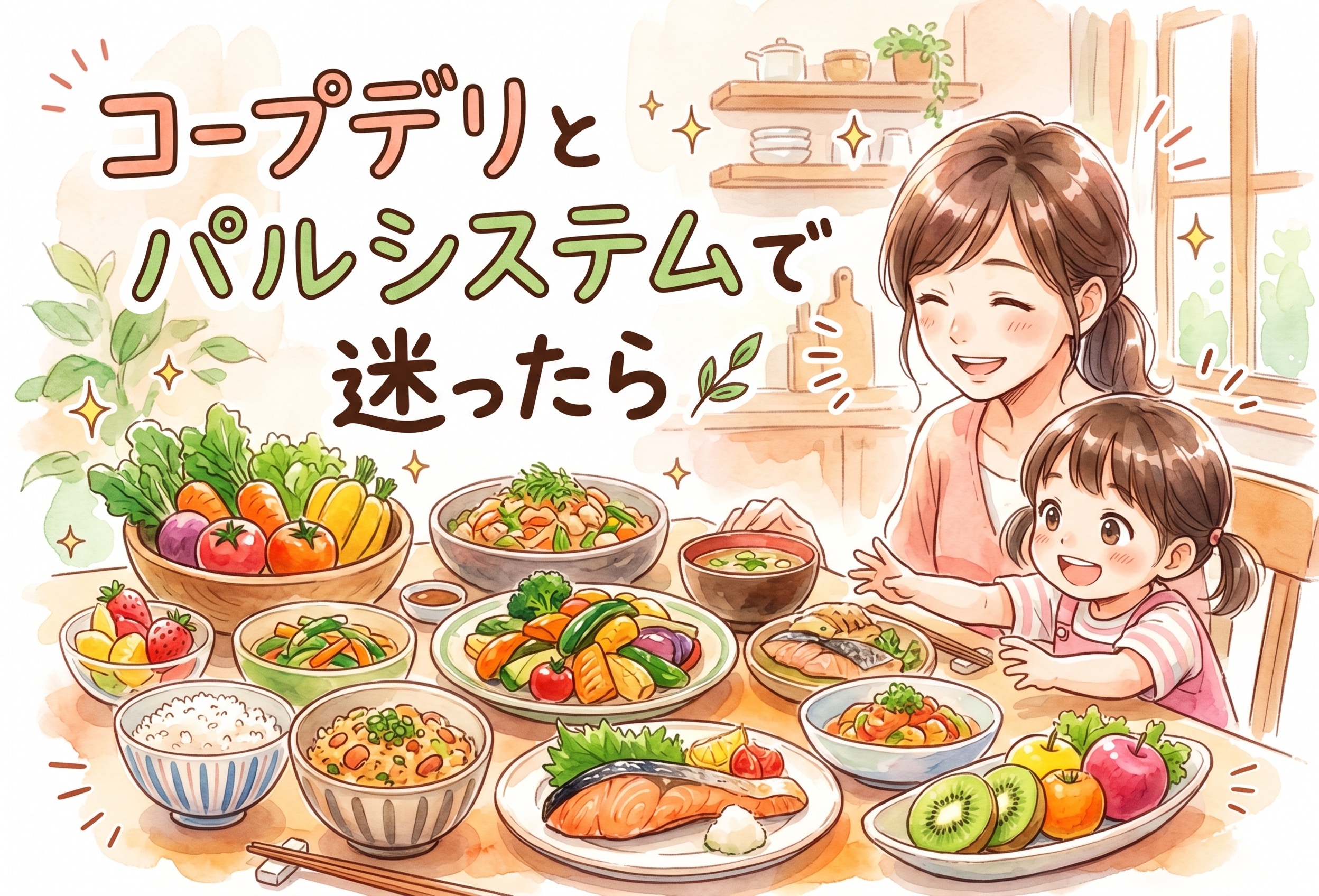 コープデリとパルシステムで迷ったら読む比較ガイド｜子育てママが選ぶポイントをまとめた