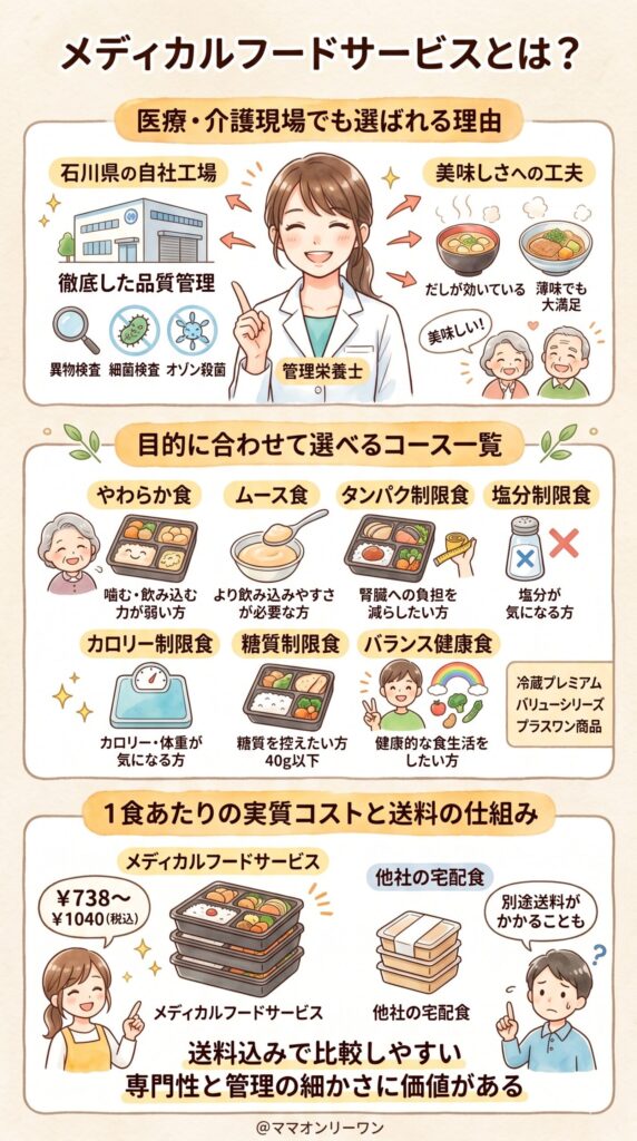メディカルフードサービスとは?まず基本を押さえる