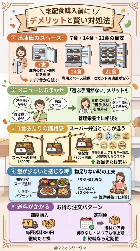 購入前に知っておきたいデメリットと、上手な対処法