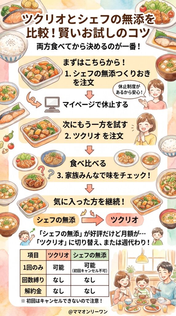 両方試してから決めるという賢い選択肢