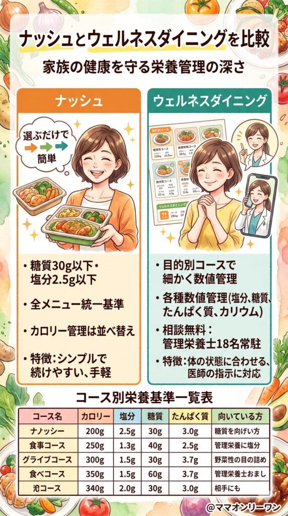 栄養管理の深さ｜健康が気になる家族のために、どこまで頼れるか