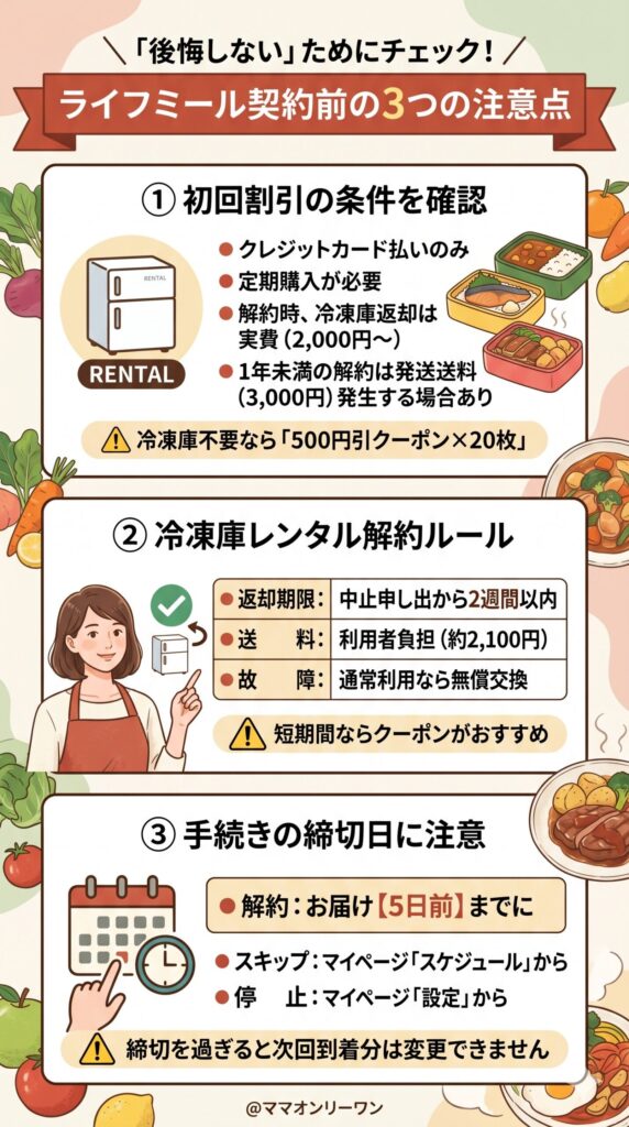 購入後に後悔しないために知っておきたい注意点