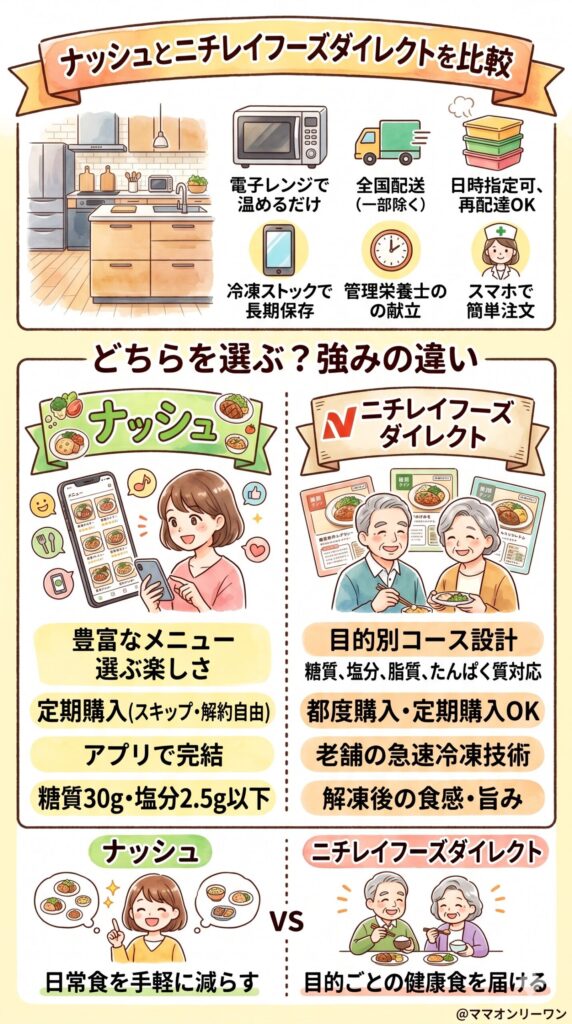 そもそも2つのサービス、何が似ていて何が違うのか