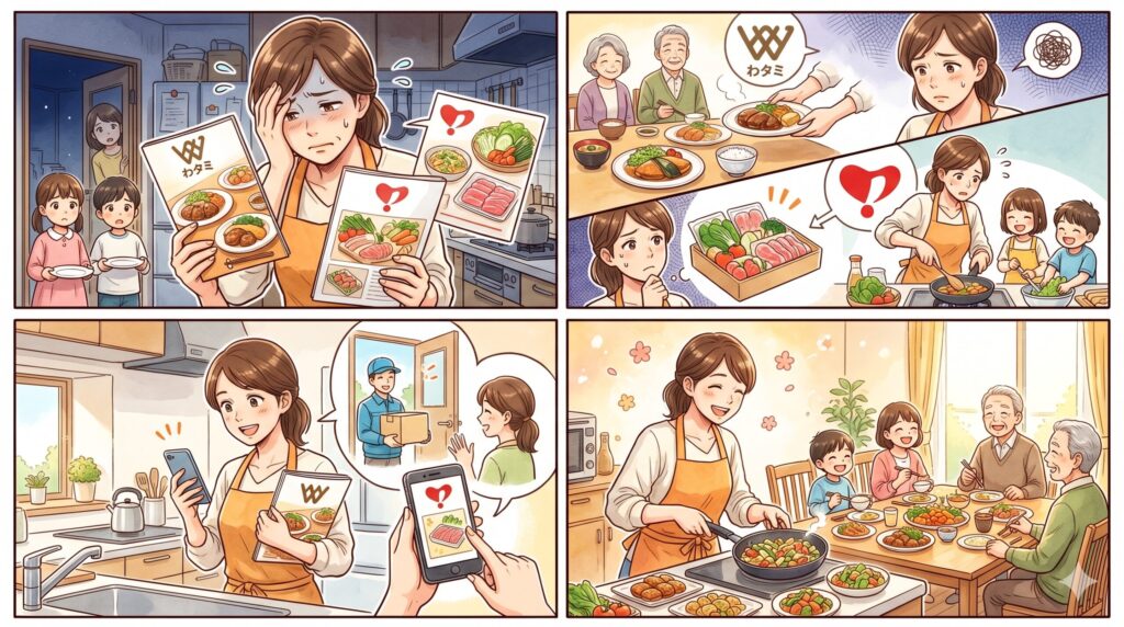 まとめ：ワタミの宅食とヨシケイを比較｜忙しいママが選ぶならどっち？味・料金・配達で徹底解説