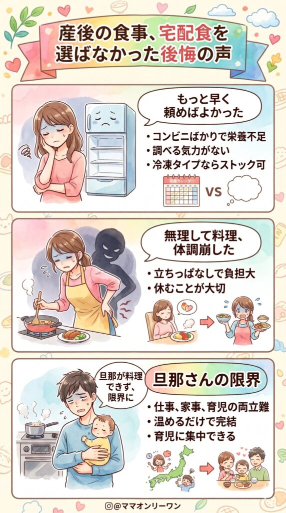 宅配食を使わなかったママが後悔した、リアルな声
