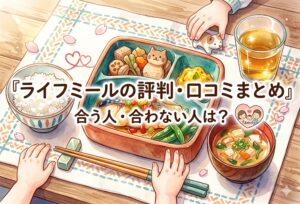 ライフミールの評判・口コミまとめ｜味・量・コスパの合う人・合わない人と購入前の注意点