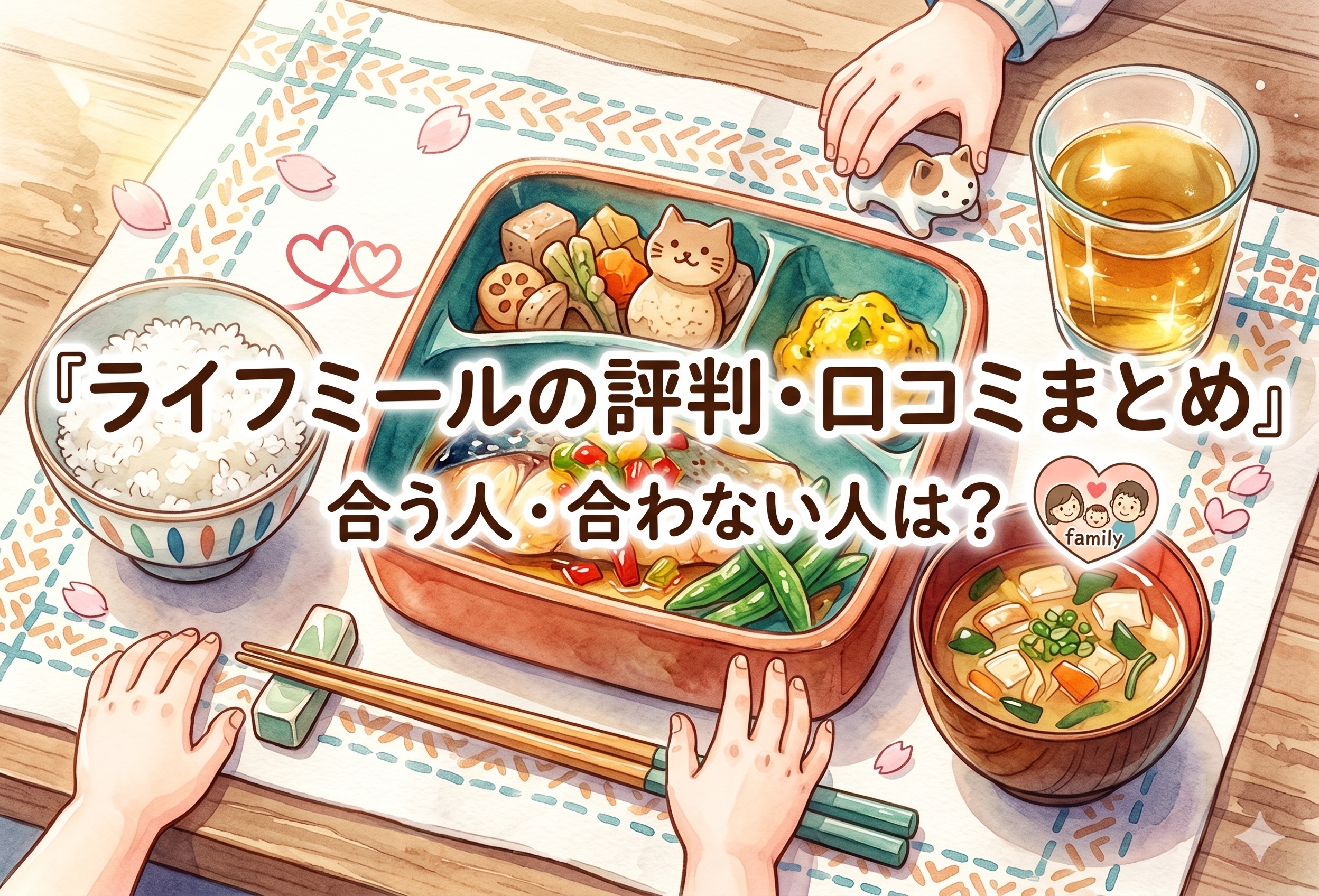 ライフミールの評判・口コミまとめ｜味・量・コスパの合う人・合わない人と購入前の注意点