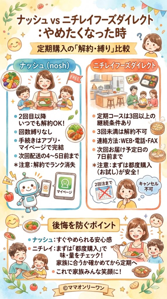 【解約・縛り】やめたくなったとき、すんなりやめられるか