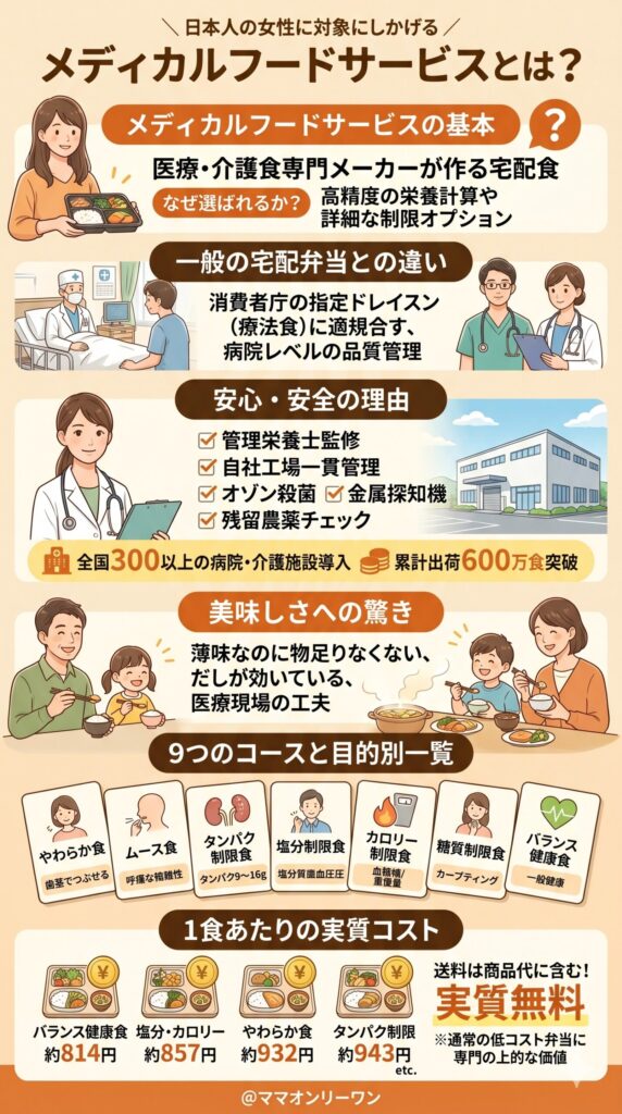 メディカルフードサービスとは？まず基本を押さえる