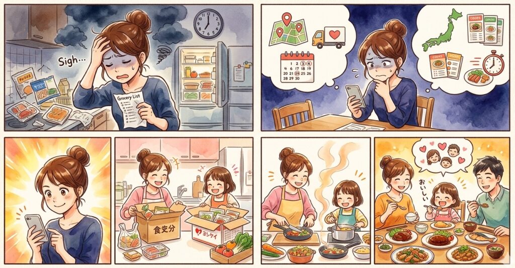 まとめ：ショクブンとヨシケイを比較｜料金・味・エリア・大家族向けはどっち？子育てママが全部調べた