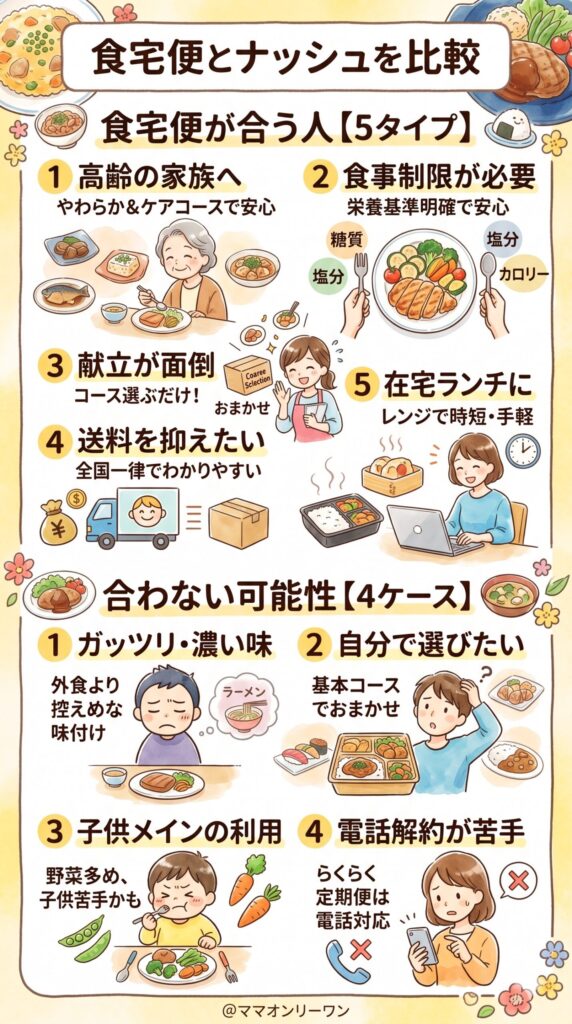 食宅便が合う人・合わない人を正直に整理する