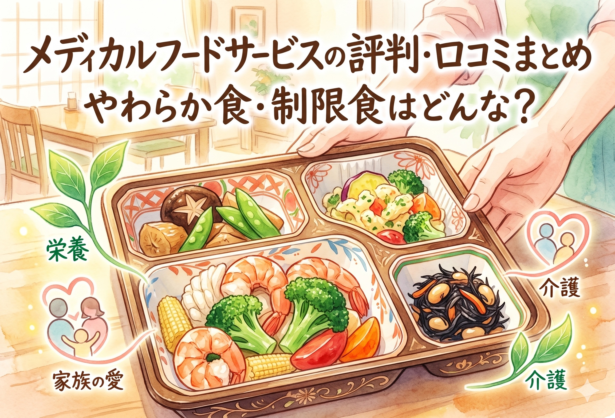 メディカルフードサービスの評判・口コミまとめ｜やわらか食・制限食の本音レビューで徹底解説