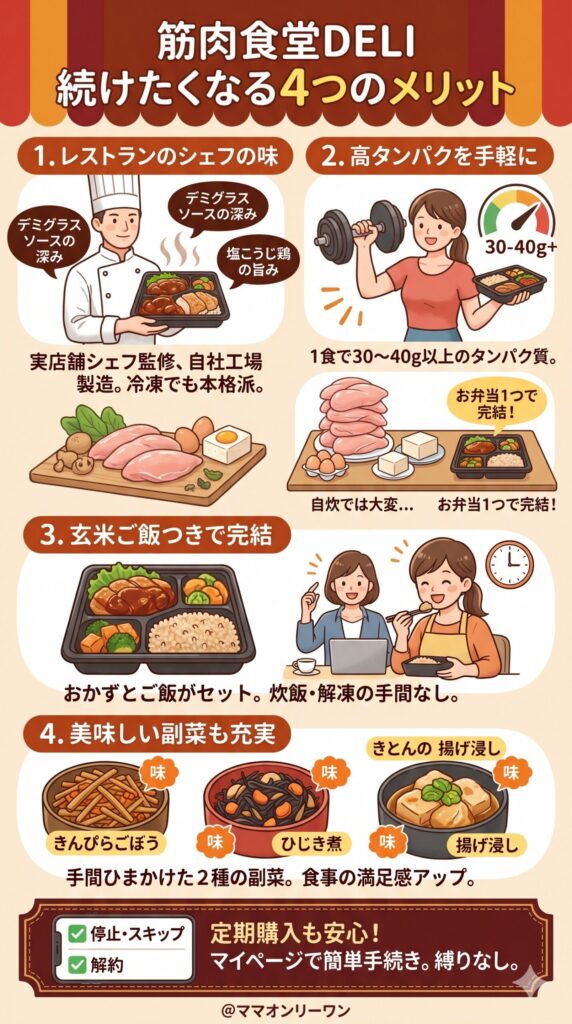 メリットを正直に書く。続けたくなる理由がここにある