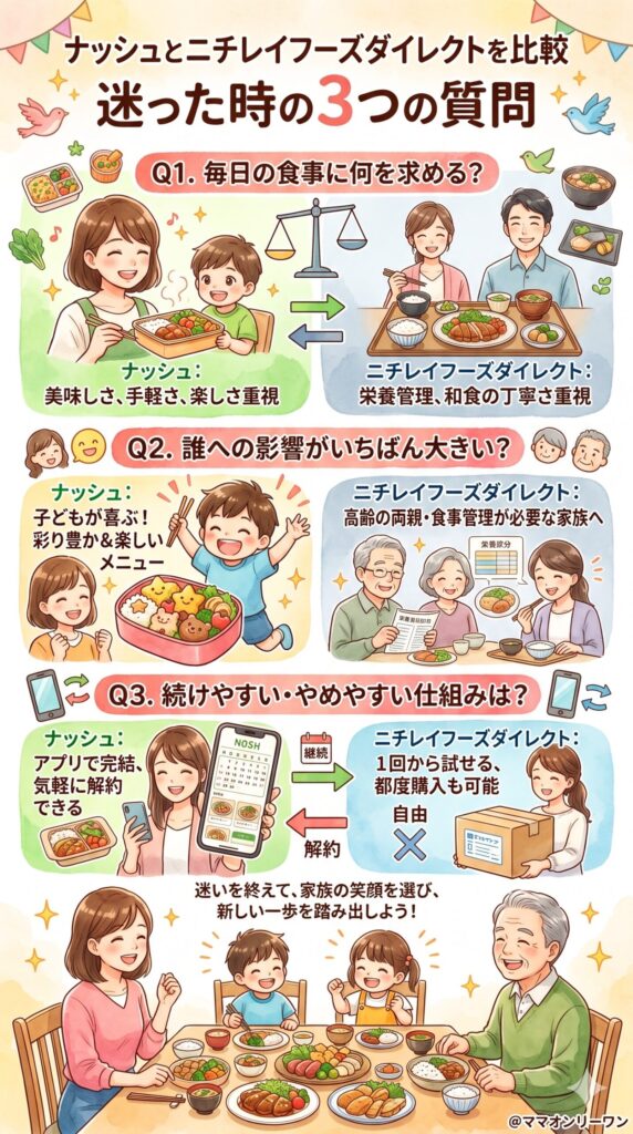 どちらにするか迷ったとき、最後に確認するべき3つの質問
