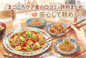 まごころケア食の評判まとめ｜高齢の親・家族に安心して頼める宅食かを徹底検証