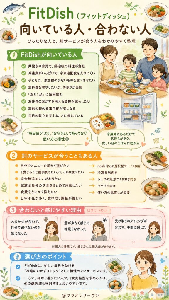 大阪ガスのFitDish(フィットディッシュ)「ぴったりな人」と「合わない人」を正直に分ける