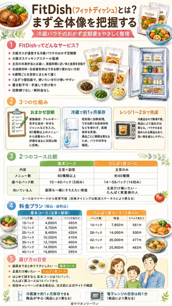 FitDish(フィットディッシュ)とは?まず全体像を把握する