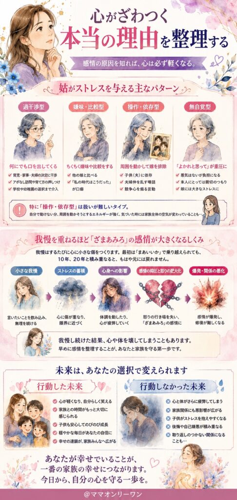 心がざわつく本当の理由を整理する