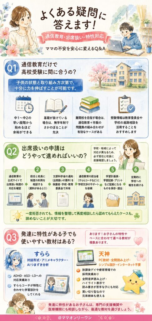 よくある疑問に答えます(FAQ)