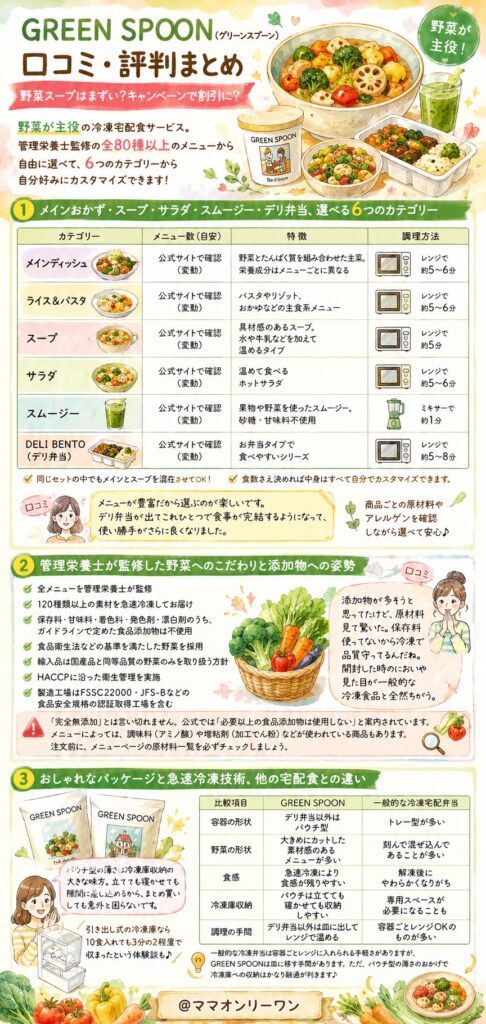 GREEN SPOONとは?スムージー発祥の野菜宅配サービスの全体像