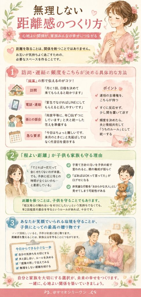 無理しない距離感のつくり方