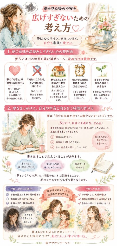 夢を見た後に不安を広げすぎないための考え方