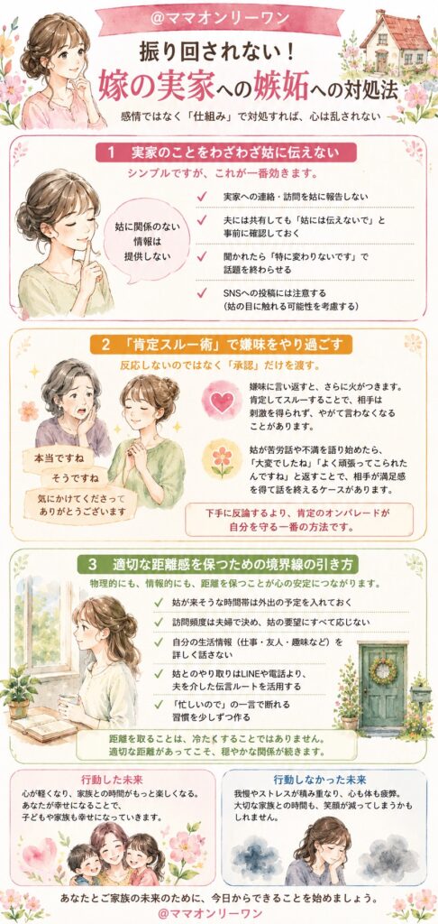 振り回されない!嫁の実家への嫉妬への対処法