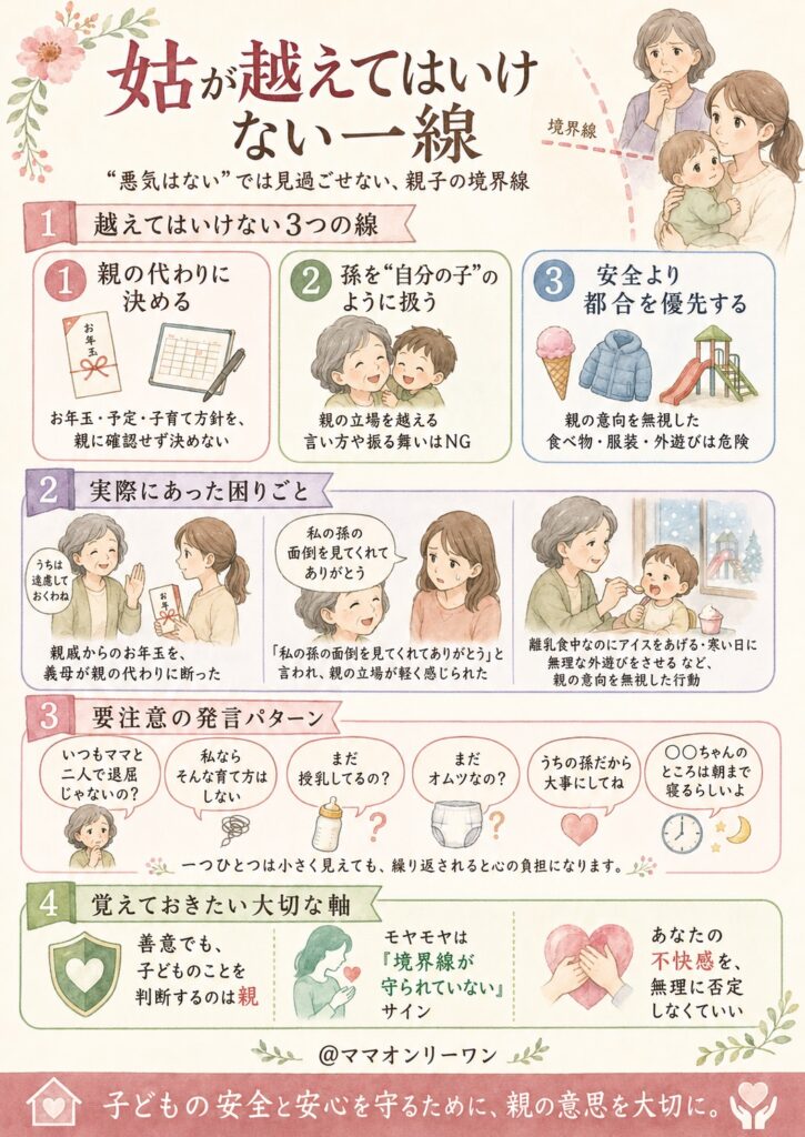 姑が越えてはいけない一線とは