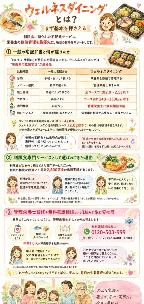 ウェルネスダイニングとは？まず基本を押さえる
