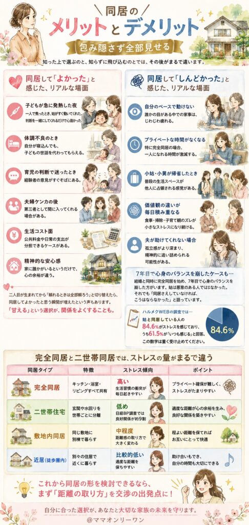 同居のメリットとデメリット、包み隠さず全部見せる