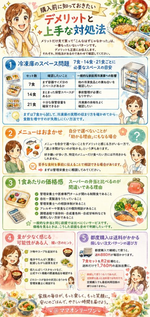 購入前に知っておきたいデメリットと、上手な対処法