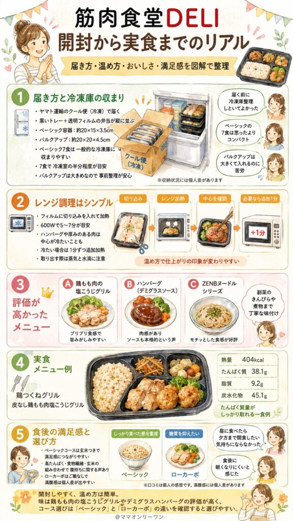 筋肉食堂DELI 届いた瞬間から違う。開封から実食までのリアルなレポート