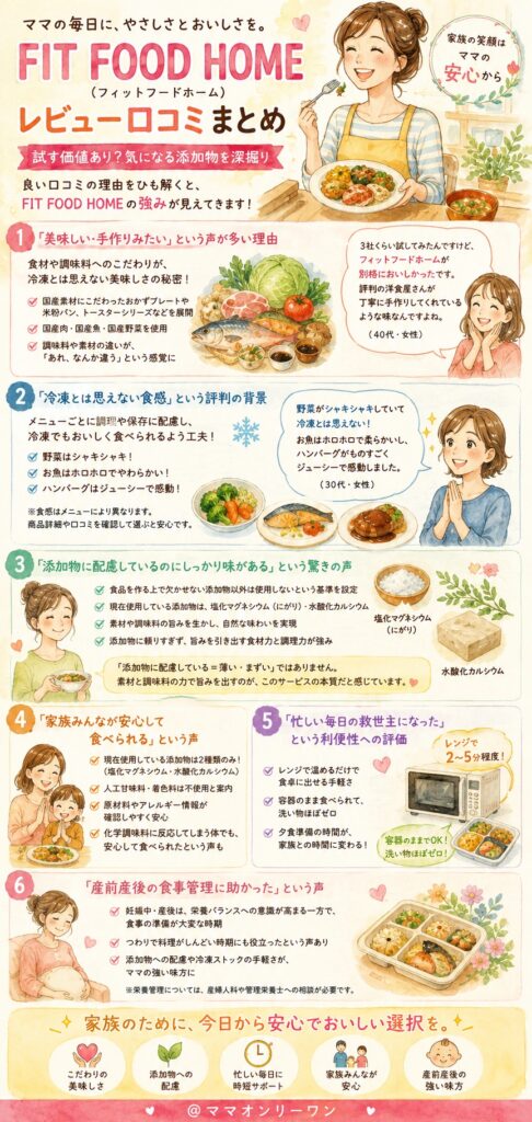 FIT FOOD HOME 良い口コミを深掘りする