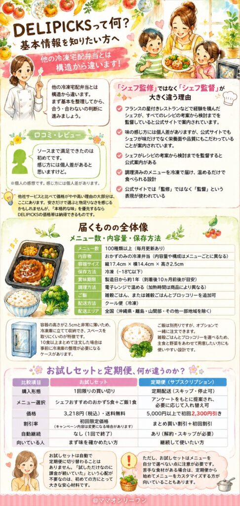 DELIPICKS(デリピックス)って何？基本情報を知りたい方へ