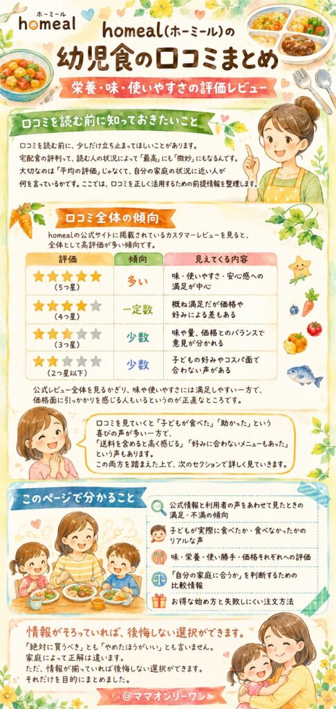 homeal(ホーミール)の口コミを読む前に知っておきたいこと