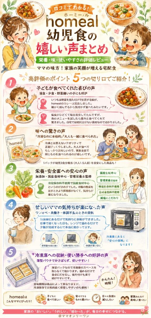 homeal(ホーミール) 良い口コミ｜「買ってよかった」と感じた理由を徹底分解